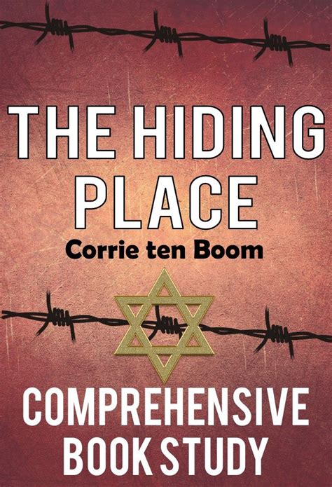 The Hiding Place Comprehensive Book Study Corrie Ten Boom Book