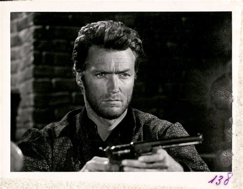 Rare Still From The Set Of The Good The Bad And The Ugly Clint