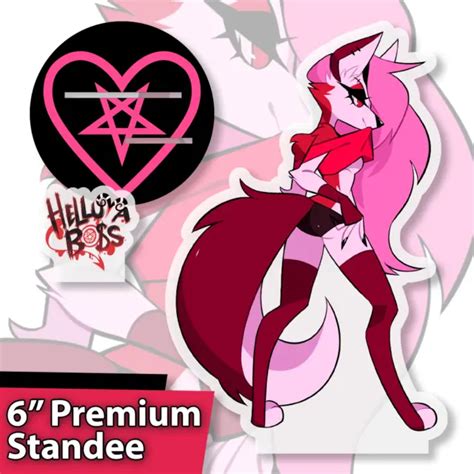 Vivziepop Hazbin Hotel Helluva Boss Pin Up Loona Standee Limitierte