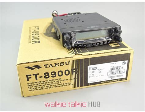 Yaesu Ft 8900r Quad Band Mobile Transceivers Walkie Talkie Hub