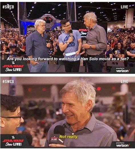 Harrison Ford Hates His Characters Meme By Dizlaxicwes Memedroid