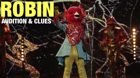 The Masked Singer Robin Audition Clues Performance And Guesses Episode 1 Youtube