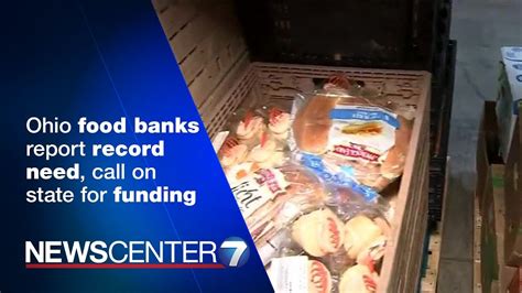 Ohio Food Banks Report Record Need Call On State For Funding Whio Tv Youtube