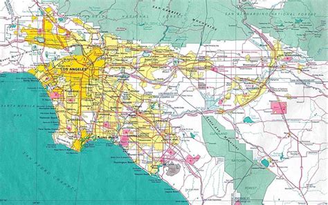Llegar Contratista Varilla Los Angeles Mapa Planisferio Edred N Litoral Bosque