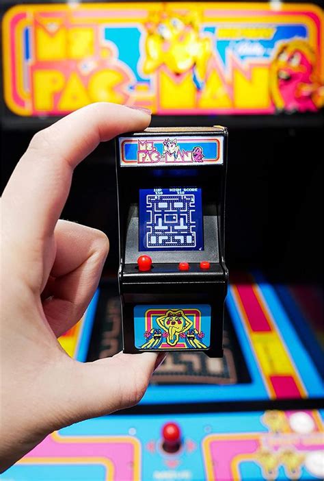 World's Smallest Ms. Pac Man Tiny Arcade Electronic Game #375