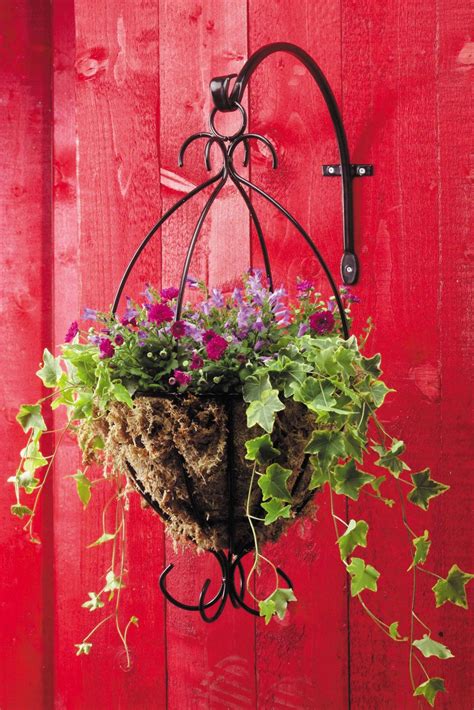 Our 14 Diameter Spanish Hanging Basket Is An Hayrack Style Planter
