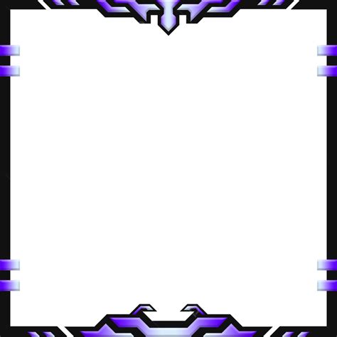 Abstract Twitch Live Stream Overlay Gaming Panel Webcam Square Border