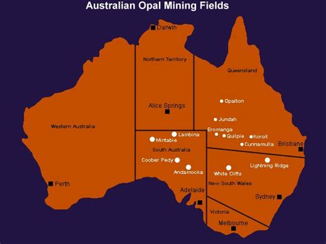 Australian Opal Mining Fields