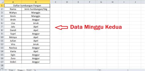 Cari Data Sama di Banyak Sheet dengan Rumus Excel