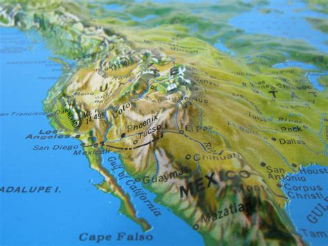 Buy Hubbard Scientific 3d World Map A True Raised Relief Map You
