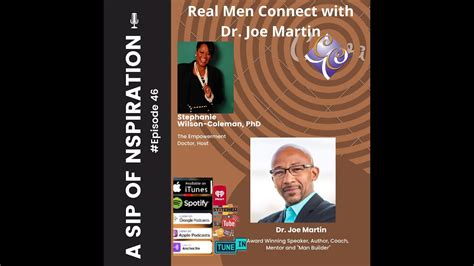 Real Men Connect With Dr Joe Martin Youtube