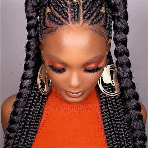 Latest African Braided Hairstyles 2021 Beautiful Braid