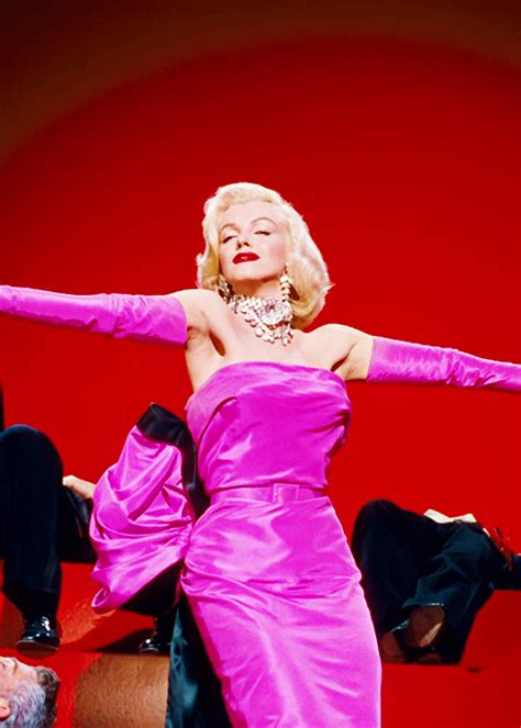 Marilyn Forever Marilyn Monroe Pink Dress Marilyn Monroe Photos Gentlemen Prefer Blondes