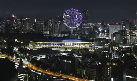 Tokyo Olympics 2020 Behind The Dazzling Opening Ceremony Drone Display 7news