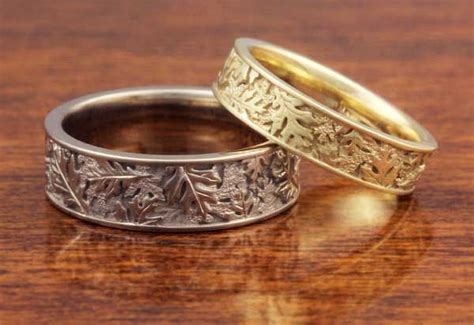 Oak Wedding Ring Jenniemarieweddings