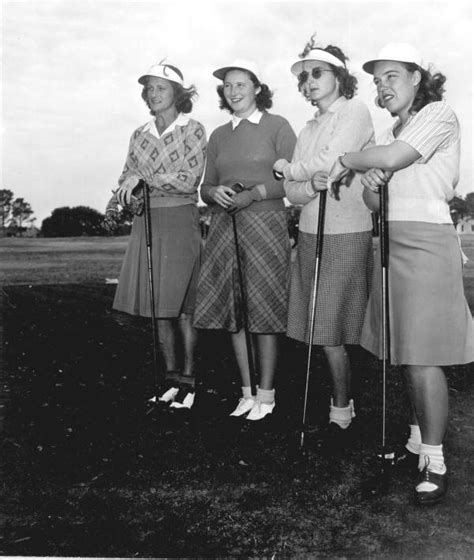 Vintage Women Golfers Ladies Golf Shoppe