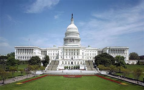 Capitol Building The Home Of The United States Congress Worldatlas