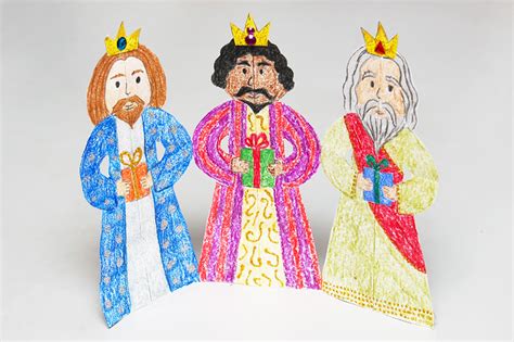 Paper Three Kings Chain Kids Crafts Fun Craft Ideas