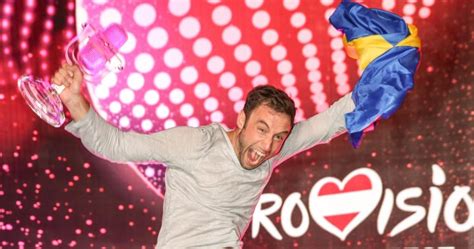 eurovision 2015 swedish winner mans zelmerlow heading for the top 10 official charts