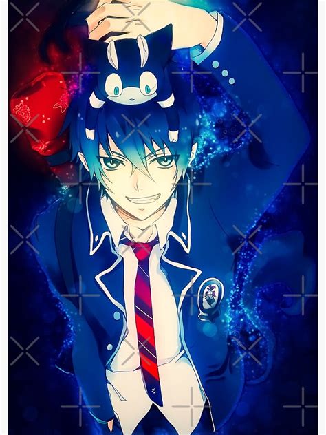 Rin Okumura Blue Exorcist Fanart Poster For Sale By Spacefoxart Redbubble