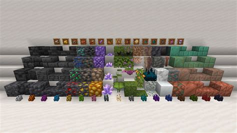 Heres Another Quick Visualization Of All The New Blocks And Items In 1
