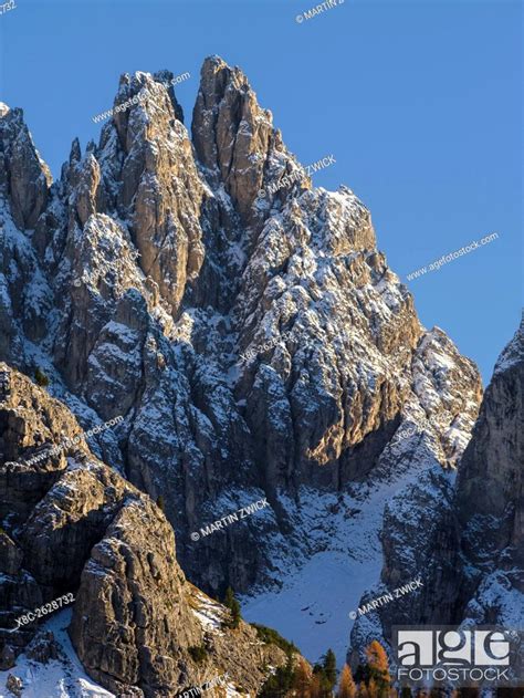 The Peaks Of The Cadini Mountain Range Cadini Di Misurina In The