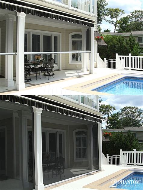 Motorized Retractable Screens For Porch And Patio Phantom Screens