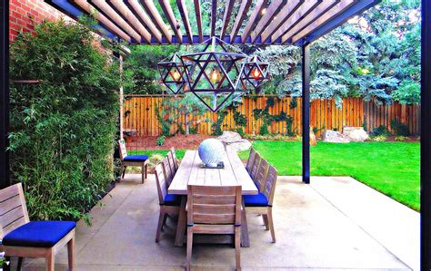 Sleek Modern Outdoor Living Space In Park Hill Mile High