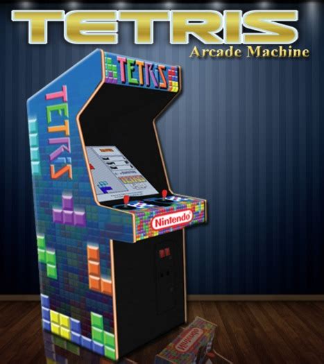 Second Life Marketplace Tetris Arcade Machine