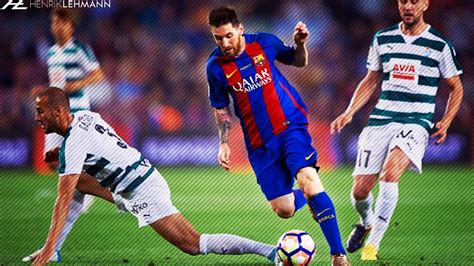 Lionel Messi King Of Dribbling 2017 Ep 4 Youtube
