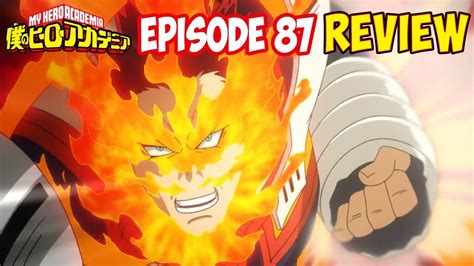 My Hero Academia Episode 87 Review Youtube