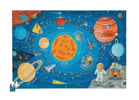 Crocodile Creek Space Jigsaw Puzzle Poster 200 Piece Buy Online At