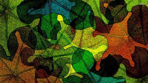Abstract Leaves Wallpaper Wallpapersafari