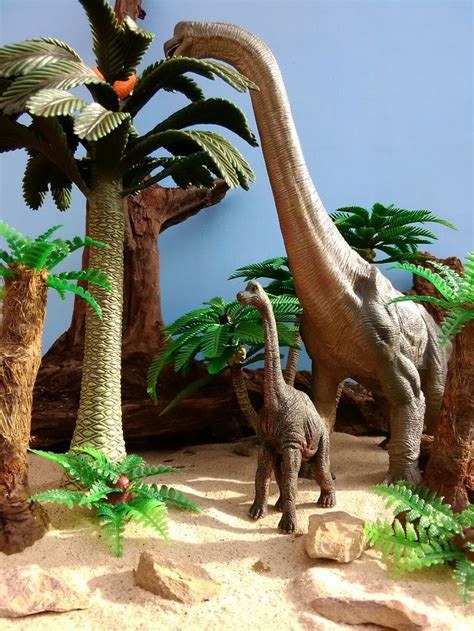 Brachiosaurus Model Diorama By Paleo Paul Dinossauros