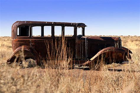 Old Car In The Arizona Desert Abandoned Vehicles Abandoned Cars