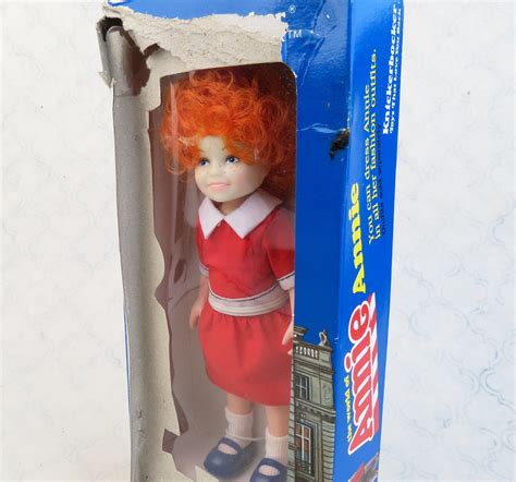 1982 Vintage 6 Inch Annie Doll New In Box With Original Etsy