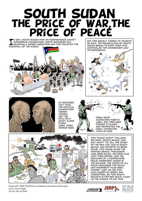 south sudan the price of war the price of peace a graphic story african arguments