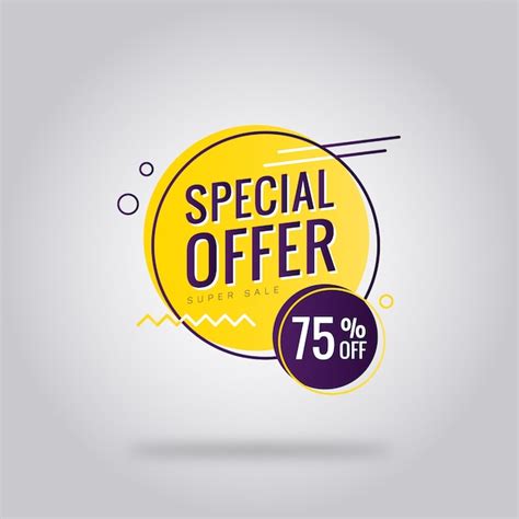 Premium Vector Special Offer Tag