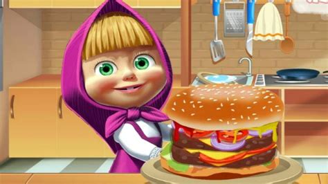 Masha And The Bear Dinner Games And Kids Cooking Best Ios Android Apps