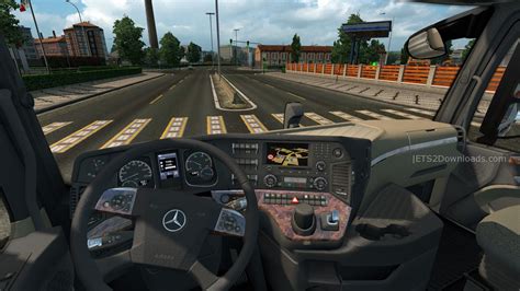 Realistic Mercedes Benz New Actros Interior Ets World