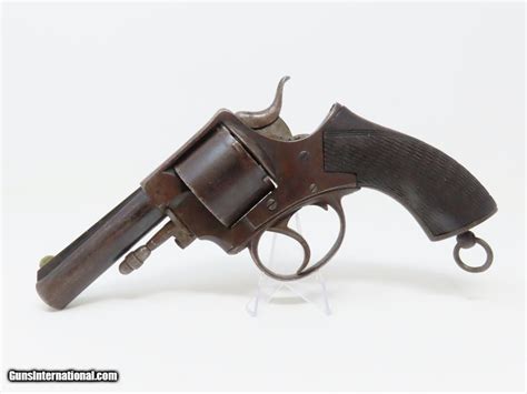 Antique British 1870s Webley Ric Number 2 Model 450 Revolver Featured