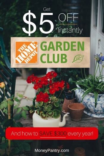 Why You Should Join The Home Depot Garden Club 5 Instant Coupon Isnt