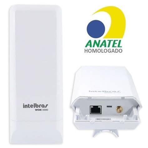 Antena Cpe Wireless Intelbras Wom Ghz Nanostation R