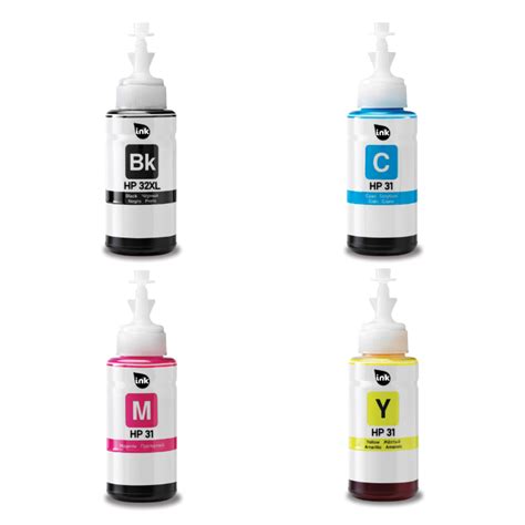 Buy Compatible HP 31 32XL Multipack Ink Bottles INKredible UK