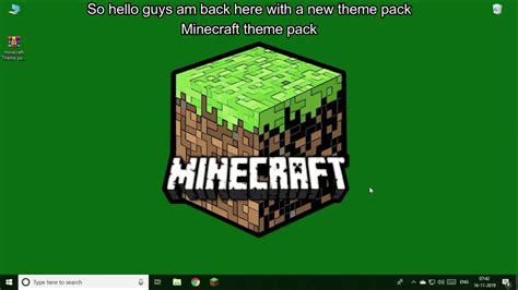 Minecraft Theme Pack Youtube
