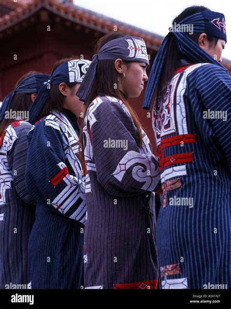 Ainu Women Ainu Are The Aboriginal People Of Hokkaido Japans Most