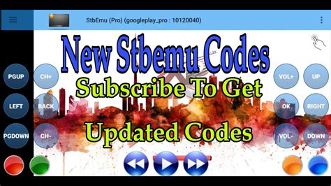 New Stbemu Codes STB Emulator Updates Codes Iptv Code Portal