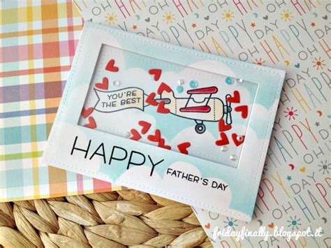 Fridayfinally Happy Fathers Day Card With Lawn Fawn