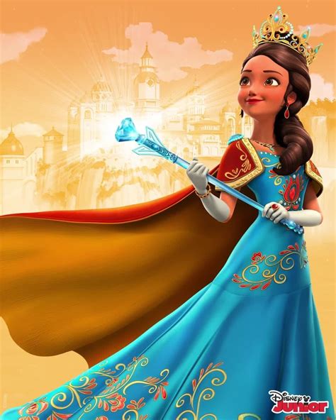 Queen Elena Castillo Flores Of Avalor Is The Main Protagonist Of The