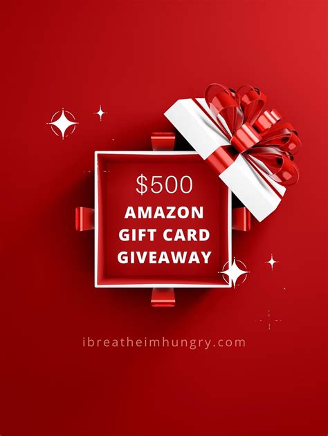 500 Amazon Reward Card Giveaway Infomundonoticias